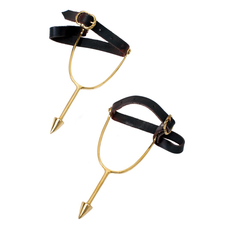 Normannische Sporen aus Messing