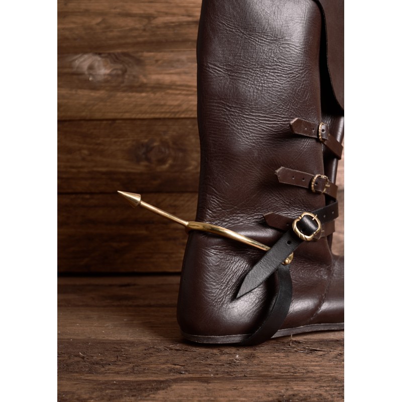 Normannische Sporen aus Messing